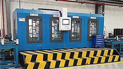 Μηχανή γυαλίσματος ιμάντα τεσσάρων κεφαλών HG2M5005D-4B